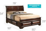 LaVita - Storage Bed - Furniture Home Direct