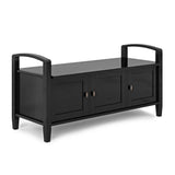 Warm Shaker - Handcrafted Entryway Storage Bench - Furniture Home Direct