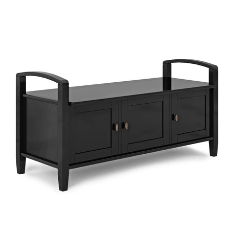 Warm Shaker - Handcrafted Entryway Storage Bench - Furniture Home Direct