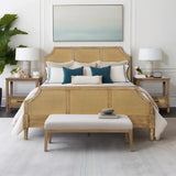 Lily Pond - Queen Platform Bed Toasted - Natural - Furniture Home Direct