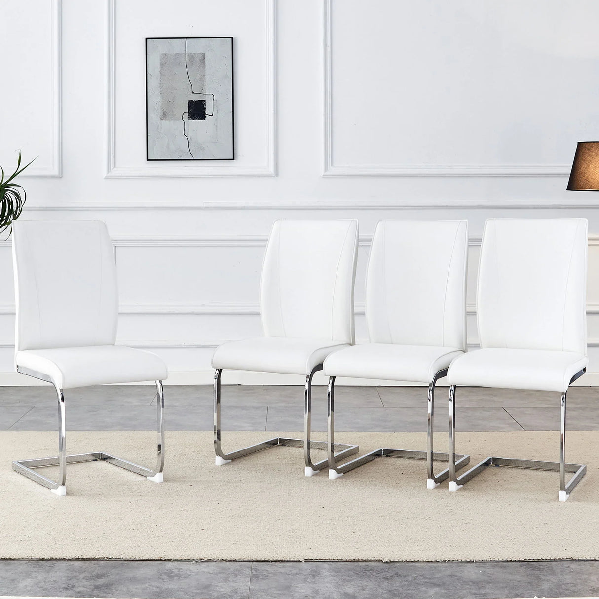 Luxury Simple Arch Chair, High Resilience With Metal Legs - Furniture Home Direct