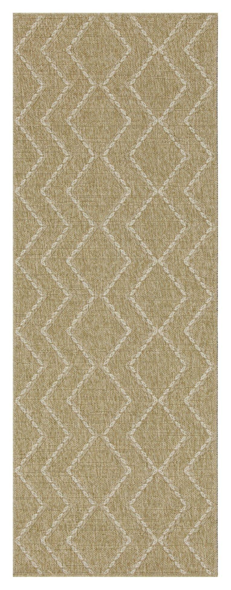 Earth - Indoor / Outdoor Area Rug - Jute / White - Furniture Home Direct