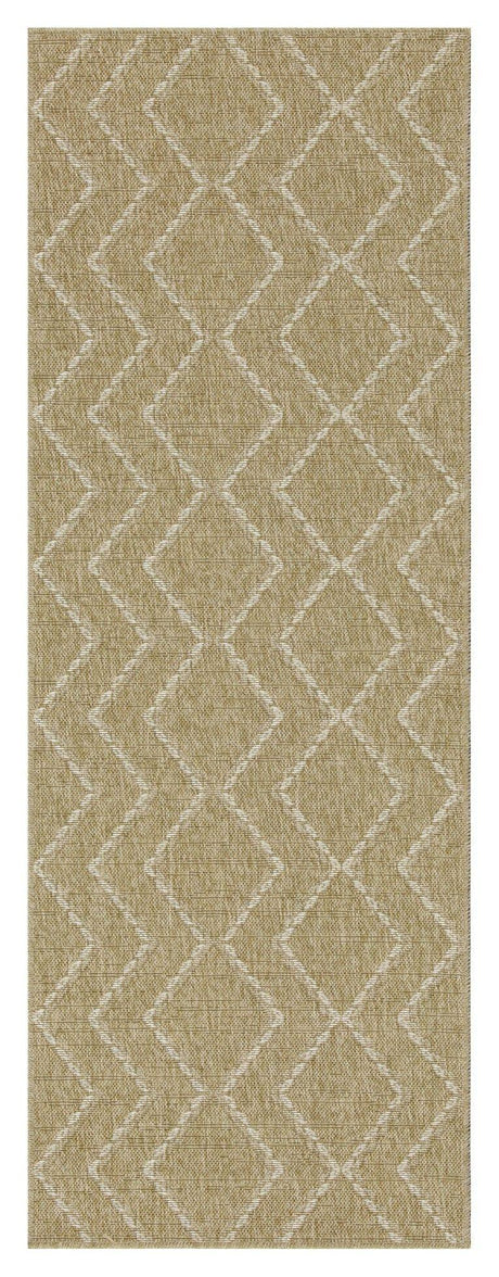 Earth - Indoor / Outdoor Area Rug - Jute / White - Furniture Home Direct