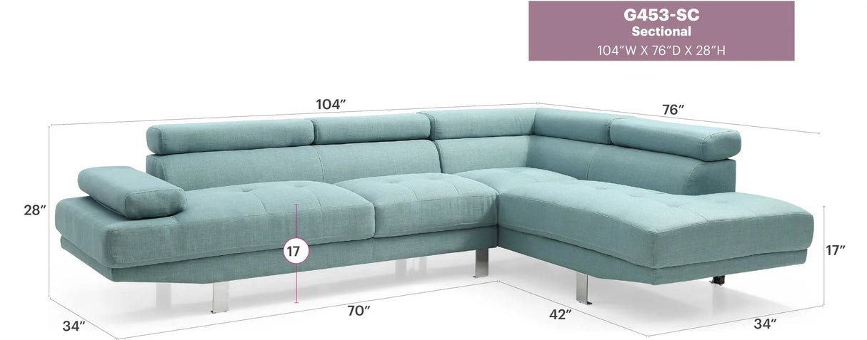 Riveredge - Comfort Sectional - Furniture Home Direct