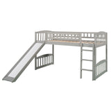 Loft Bed With Slide And Ladder - Furniture Home Direct