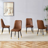 Modern Chair With Metal Legs - Furniture Home Direct