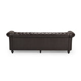 3 Seater Sofa -Brown - Furniture Home Direct