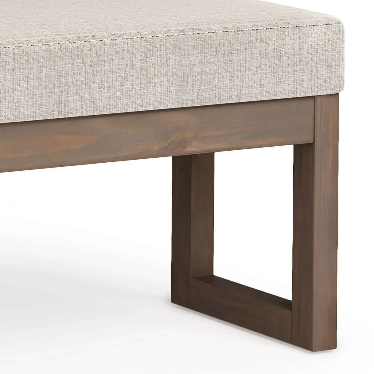 Milltown - Upholstered Ottoman Bench - Furniture Home Direct