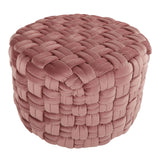 Braided - Versatile Round Ottoman - Furniture Home Direct