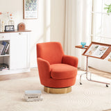 Teddy Swivel Barrel Chair, Swivel Accent Chairs Armchair For Living Room - Furniture Home Direct