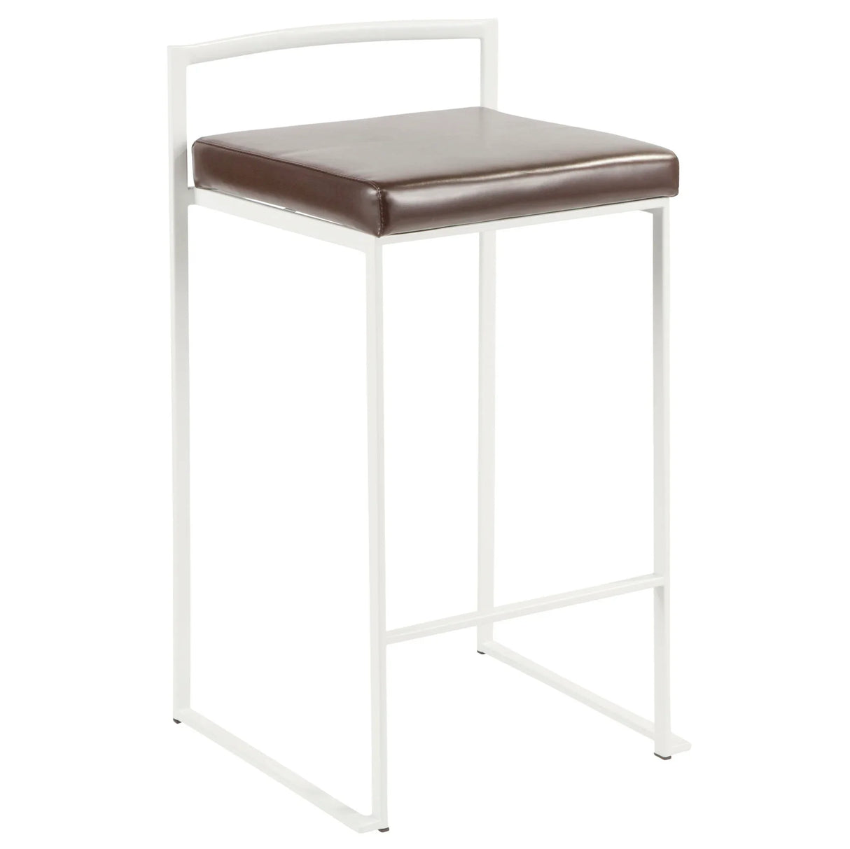 Fuji - Simple Elegance, Contemporary Stackable Counter Stool - Furniture Home Direct