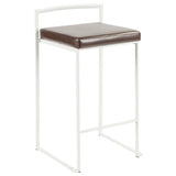 Fuji - Simple Elegance, Contemporary Stackable Counter Stool - Furniture Home Direct