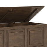 Connaught - Handcrafted Storage Bench Trunk - Furniture Home Direct