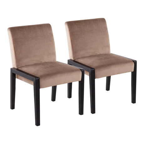 Carmen - Contemporary Elegant Design Chair (Set of 2) - Furniture Home Direct