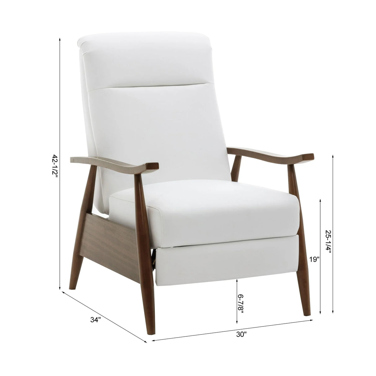 Sarasota - Arm Push Back Recliner - Furniture Home Direct