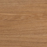 Modern Curved X Base Round Dining Table - English Ash - Furniture Home Direct