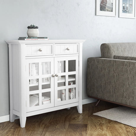 Acadian - Handcrafted Entryway Storage Cabinet - Furniture Home Direct