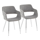 Margarite - Contemporary Dining Chair (Set of 2) - Furniture Home Direct