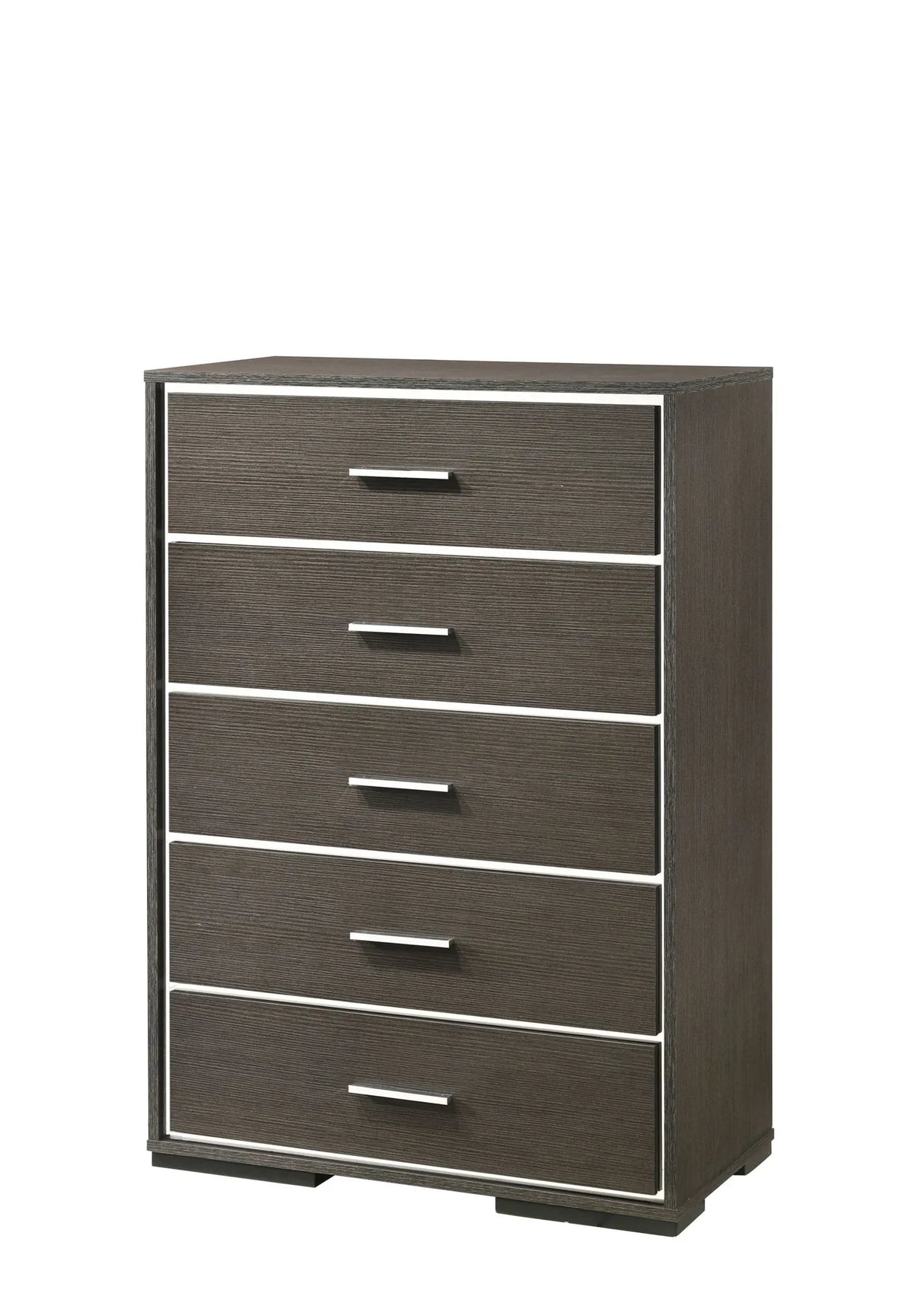 Escher - Chest - Gray / Oak - Furniture Home Direct