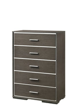 Escher - Chest - Gray / Oak - Furniture Home Direct