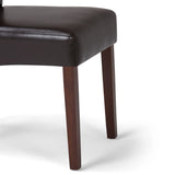 Avalon - Deluxe Parson, Dining Chair (Set of 2) - Furniture Home Direct
