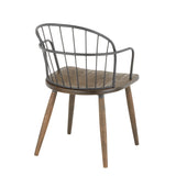 Riley - Farmhouse Office Chair - Furniture Home Direct