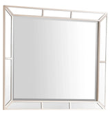 Elegant Contemporary Mirror - Furniture Home Direct