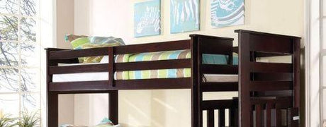 Allentown - Twin / Twin Bunk Bed With Trundle Storage - Espresso - Furniture Home Direct