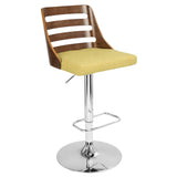 Trevi - Mid Century Modern Adjustable Barstool With Swivel - Furniture Home Direct