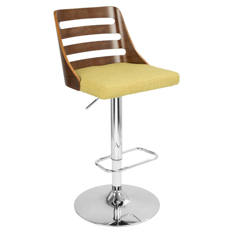 Trevi - Mid Century Modern Adjustable Barstool With Swivel - Furniture Home Direct