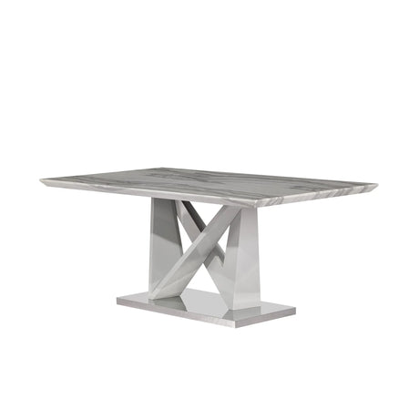 Caroline - Dining Table - Gray - Furniture Home Direct
