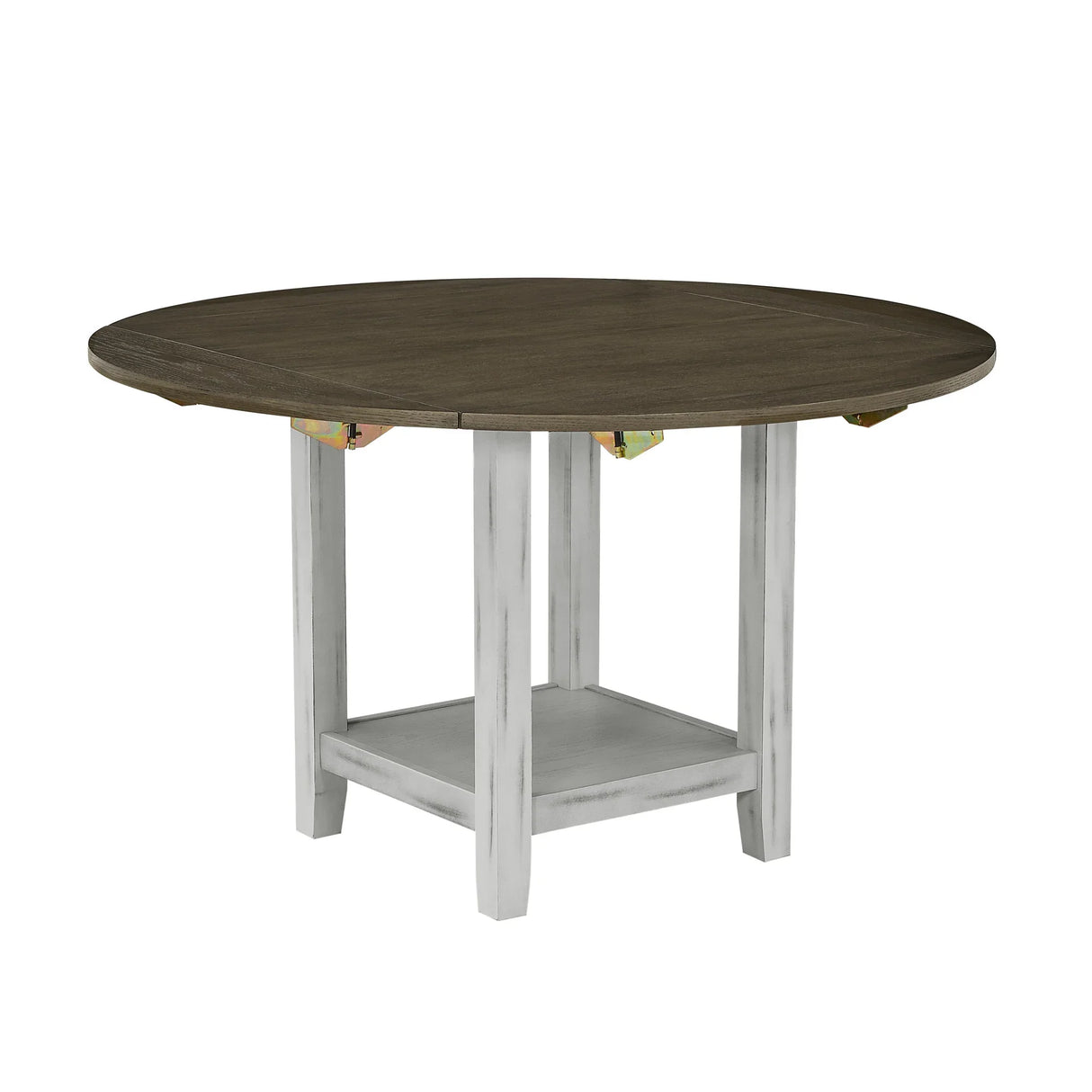 5 Piece DIning Set with Foldable Table - Furniture Home Direct