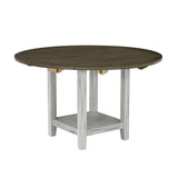 5 Piece DIning Set with Foldable Table - Furniture Home Direct