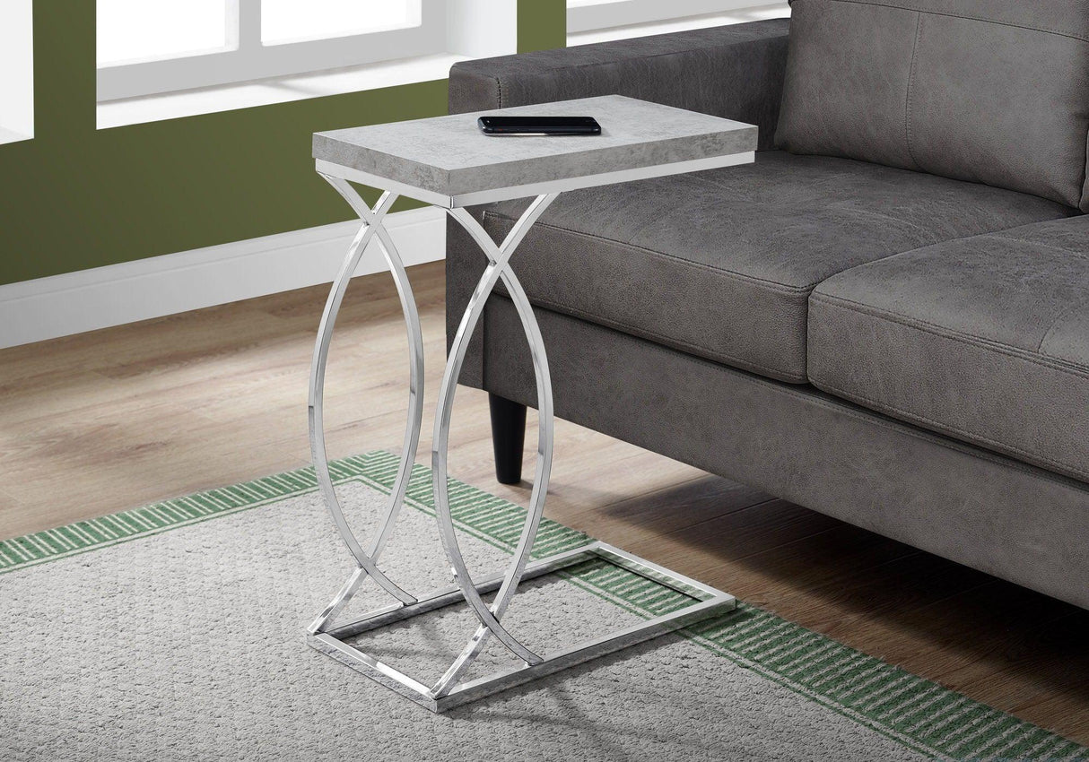 Accent Table, C - Shaped, Contemporary & Modern Design - Furniture Home Direct