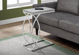 Accent Table, C - Shaped, Contemporary & Modern Design - Furniture Home Direct