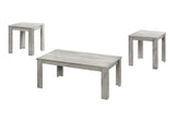 Table Set, Coffee, End, Side, Accent For Living Room Transitional (Set of 3) - Furniture Home Direct