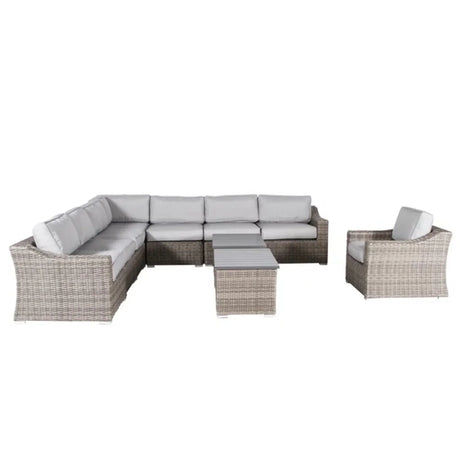Stylish Sofa Seating Group With Cushions Perfect For Outdoor Gatherings - Furniture Home Direct