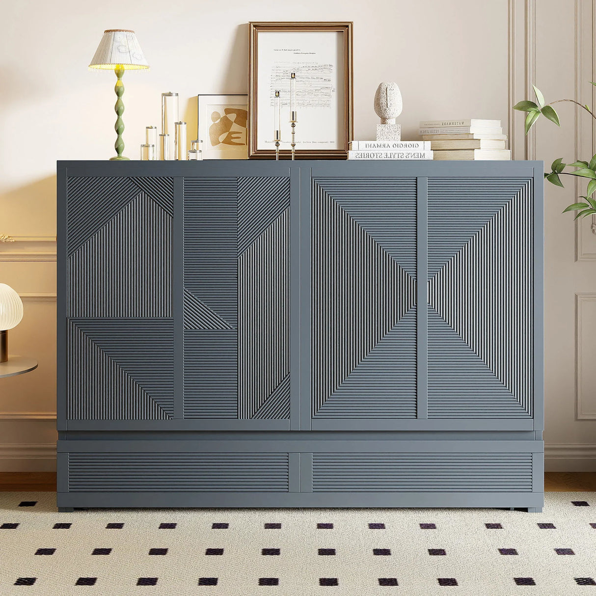 Murphy Bed With Large Drawer, USB Ports And Outlets - Furniture Home Direct
