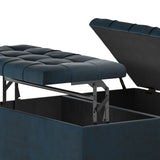 Harrison - Large Coffee Table Storage Ottoman - Furniture Home Direct