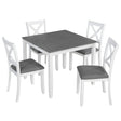 Modern Dining Table Set With Chairs For Kitchen - Furniture Home Direct