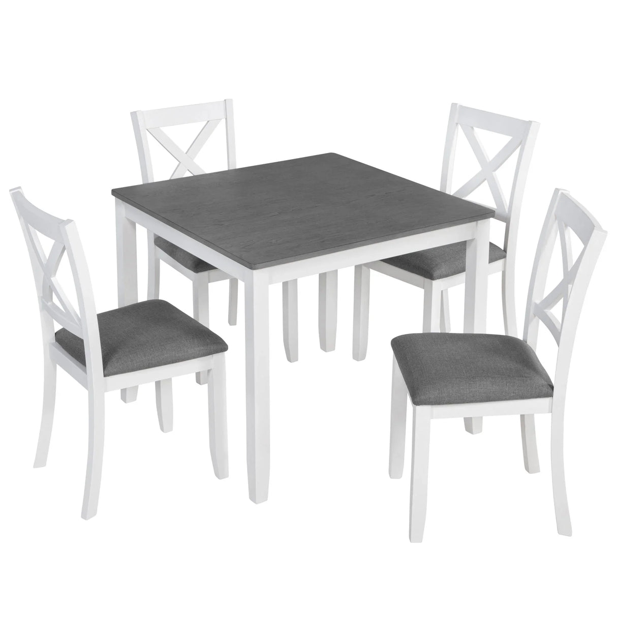 Modern Dining Table Set With Chairs For Kitchen - Furniture Home Direct