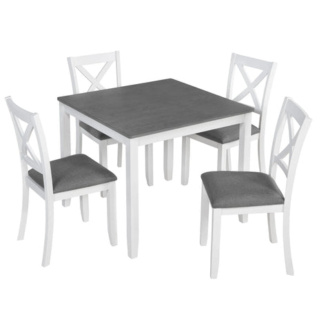 Modern Dining Table Set With Chairs For Kitchen - Furniture Home Direct