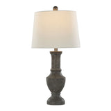 Chateau - Contemporary Table Lamp (Set of 2) - Acid Griffin / Nickel / White - Furniture Home Direct