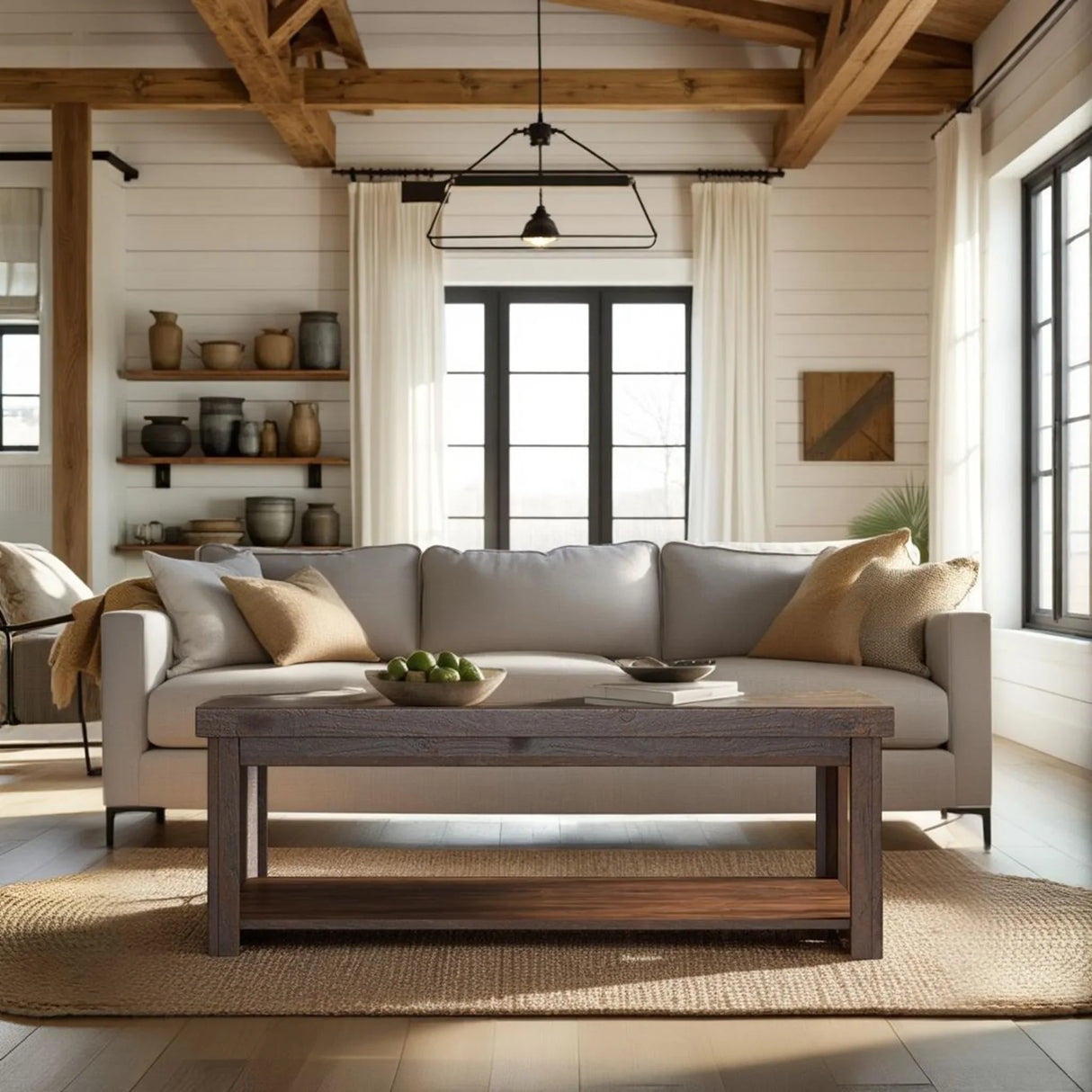 Sausalito - Coffee Table - Whiskey - Furniture Home Direct
