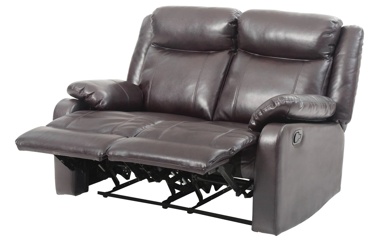 Stylish Reclining Loveseat For Two - Furniture Home Direct