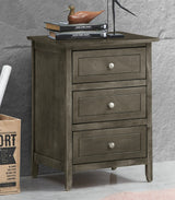 Daniel - 3 Drawer Nightstand - Furniture Home Direct