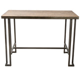Roman - Industrial Counter Table - Furniture Home Direct
