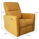 Asheville - Suede Recliner Chair - Furniture Home Direct