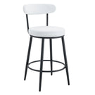 Fashionable Ergonomic High Legged Bar Chairs (Set of 2) - Furniture Home Direct