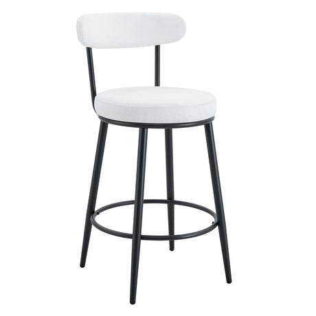 Fashionable Ergonomic High Legged Bar Chairs (Set of 2) - Furniture Home Direct